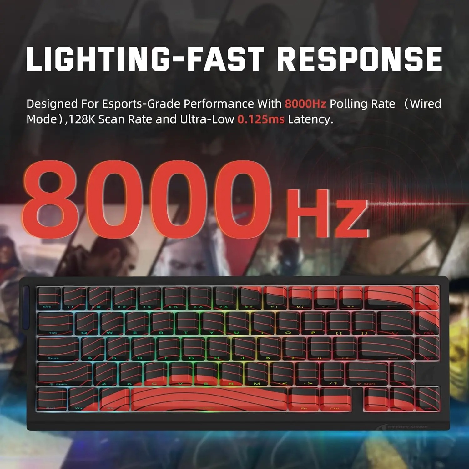 ATTACK SHARK X68 PRO HE ワイヤレス高 - Gaming Keyboard Hot Swappable のレビューと価格
