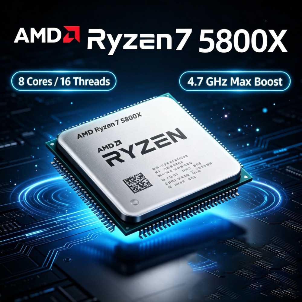 AMD R7 5800X Ryzen 7 5800X 8コア - Amd Cpu Ryzen 7 のレビューと価格