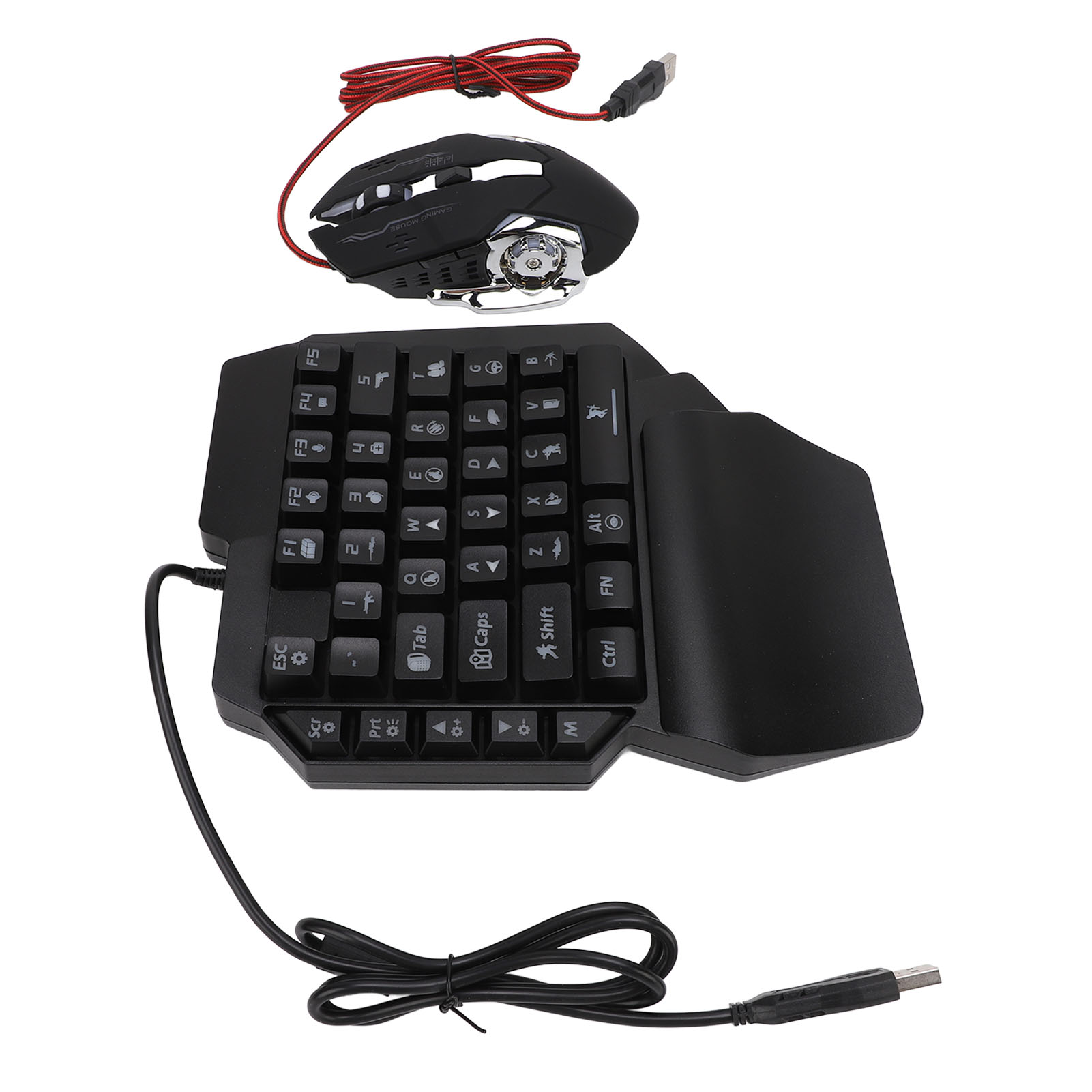 キーボード マウス コンバーター セット 応答性の高い片手キ - Gaming Keyboard Mini のレビューと価格
