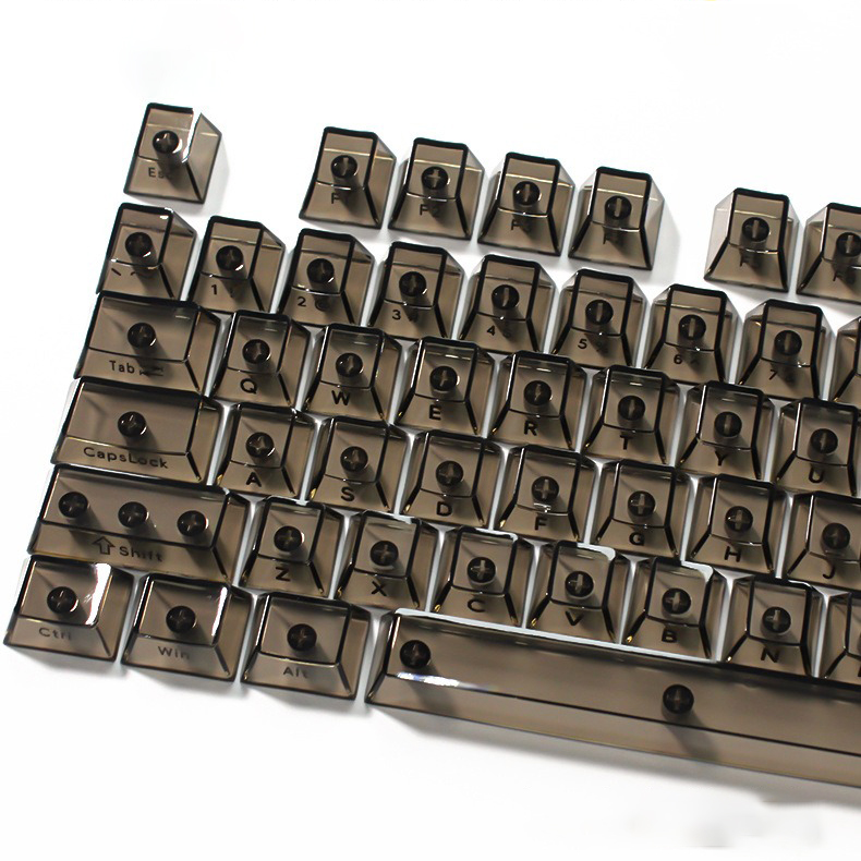 クリスタル透明チェリープロファイルキーキャップメカニカルゲー - Gaming Keyboard No Rgb のレビューと価格