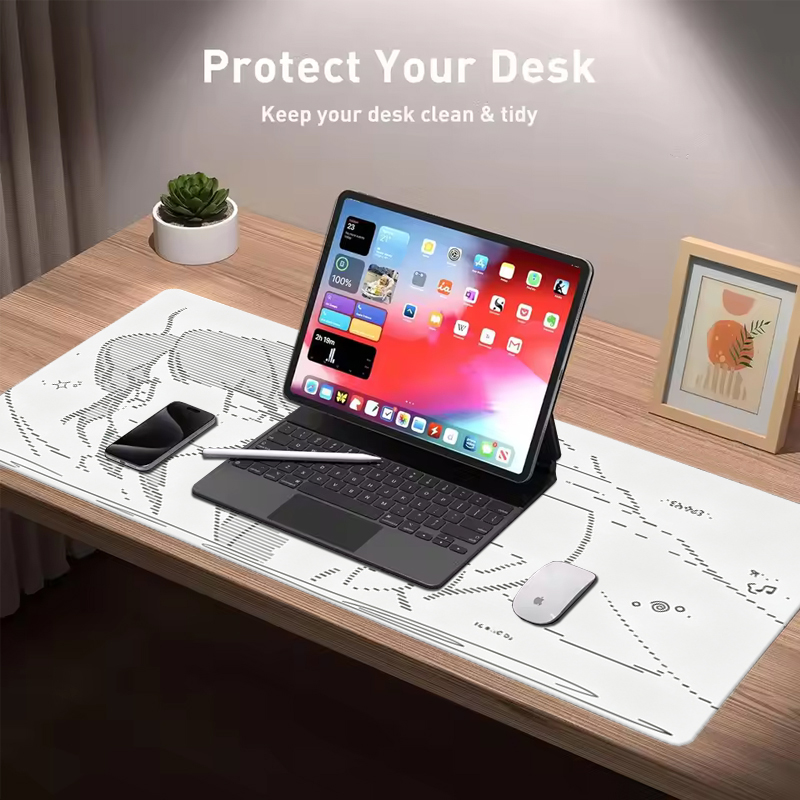 1 個革製マウスパッドアニメエンジェルガール Y2k かわい - Gaming Keyboard High Ground のレビューと価格